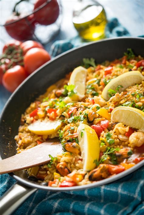 Rice Recipe: Seafood Paella