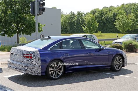 Facelifted 2023 Audi A6 Spied With Very Subtle Styling Updates | Carscoops