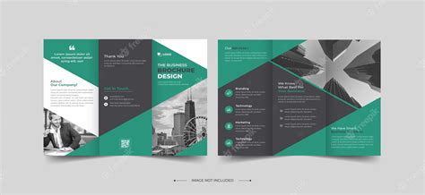 Premium Vector | Tri-fold brochure design template, creative trifold ...