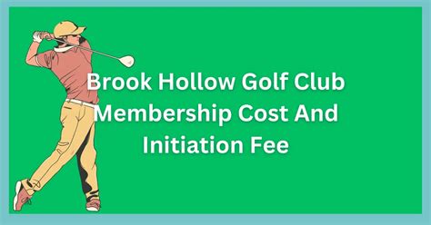 Scioto Country Club Membership Cost And Initiation Fee 2024 - Country Club Membership Costs