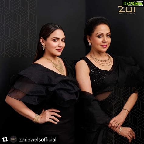 Esha Deol Instagram - #Repost @zarjewelsofficial with @make_repost ・・・ Two generations of ...