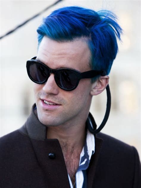 Best 10 + Guys With Blue Hair Ideas - How to Dye and Maintain The Blue ...