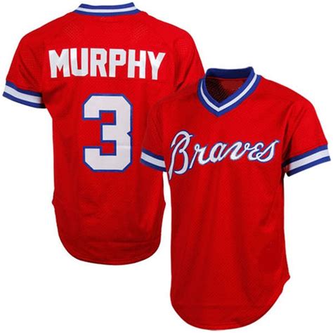 Dale Murphy 1980 Braves Throwback Baseball Jersey – Best Sports Jerseys