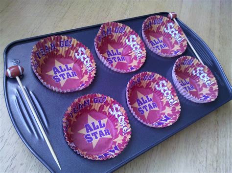 Be Brave, Keep Going: Muffin Tin Meal - Football Themed Kids Food