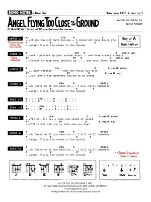 "Angel Flying Too Close to the Ground" Sheet Music - 2 Arrangements ...