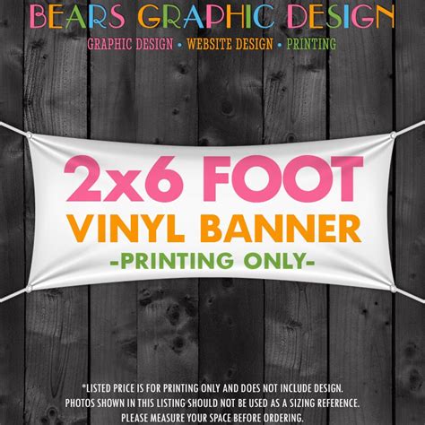 2x6 Foot Banner Craft Show Banner Craft Show Display Craft