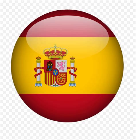 Flag Of Spain Spanish Clip Art - Spain Flag Circle Png Emoji,Spanish Flag Emoji - free ...