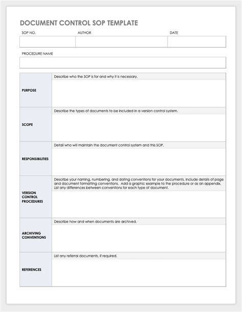 How to Write Standard Operating Procedures | Smartsheet