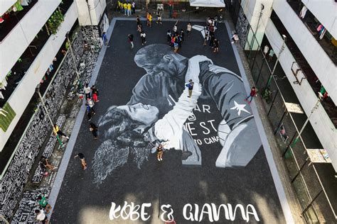 【ベストコレクション】 kobe bryant and gigi mural 302771-Kobe bryant and gigi mural