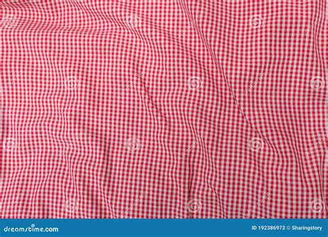 Red Classic Checkered Tablecloth Texture Stock Image - Image of texture, classic: 192386973