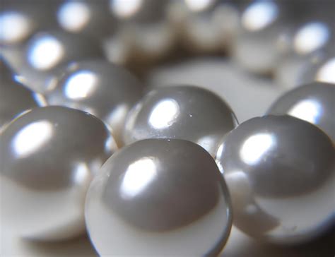 Premium AI Image | Close up of pearls created using generative ai technology