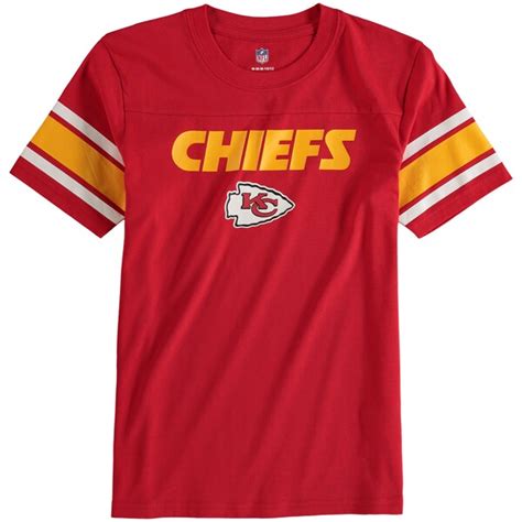 Youth Kansas City Chiefs Red Loyal Fan Gear T-Shirt - NFLShop.com