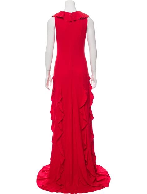 Gucci 2016 Ruffled Evening Dress - Clothing - GUC141098 | The RealReal