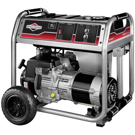 Briggs and Stratton® 6,000-watt Portable Generator - 186474, Portable ...