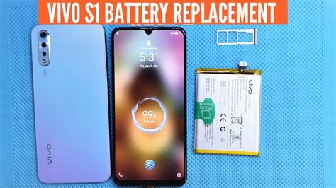 vivo s1 battery replacement #vivos1 #vivo - YouTube