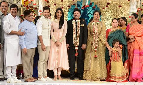 PIX: Chiranjeevi, Samantha at Rajendra Prasad's son wedding - Rediff ...