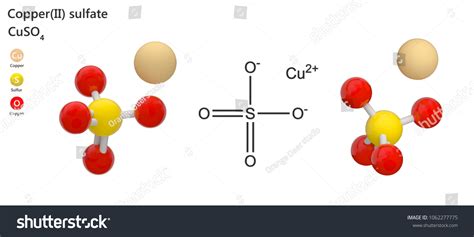 Copperii Sulfate White Solid Older Names Stock Illustration 1062277775 | Shutterstock