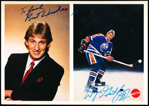 Lot Detail - Wayne Gretzky Autographed Mattel/Edmonton Oilers Hockey ...