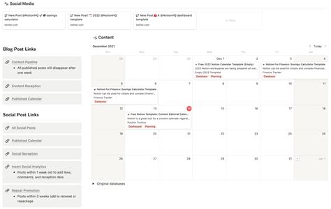 Free Notion Template: Editorial Content Calendar — Red Gregory