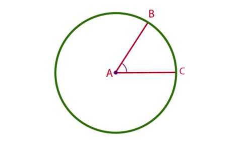 Central Angle of a Circle Formula with Solved Examples