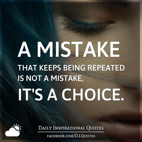 We all make mistakes and do things we regret. If you repeat mistakes ...