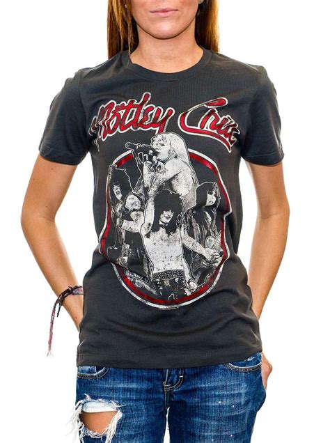 motley crue women's shirts | Motley Crue Looks that Kill Women's T-shirt | Music clothes ...