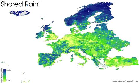 Shared rain - Views of the WorldViews of the World