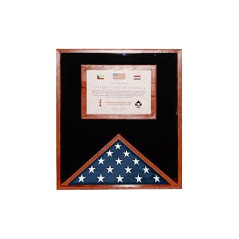 Buy Hand Crafted Flag Display Cases With Certificate Holder, made to ...