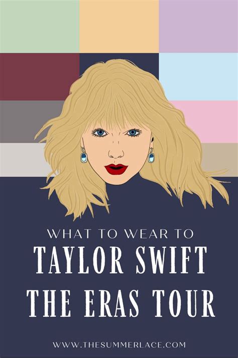 taylor swift's face with the words, what to wear to taylor swift the ...