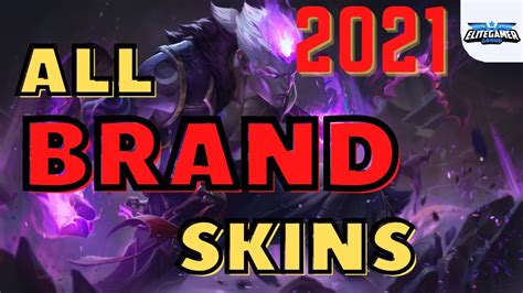 All Brand Skins Spotlight League of Legends Skin Review - YouTube