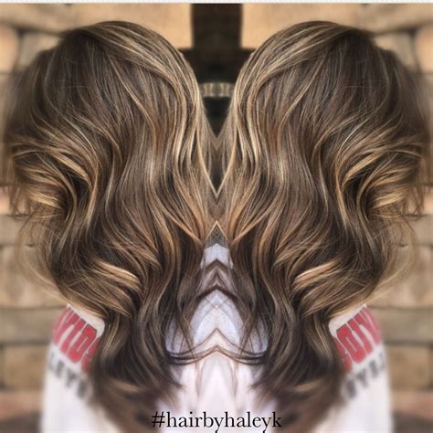 Caramel highlights babylights brunette highlights | Brunette hair, Brown hair with blonde ...