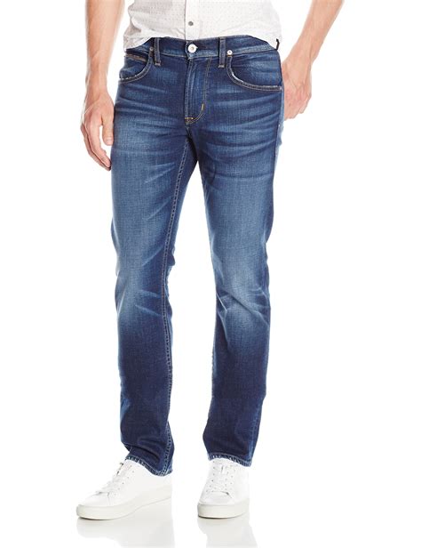 Hudson Mens 30X31 Classic Straight Leg Stretch Jeans - Walmart.com