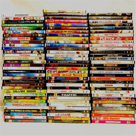 WHOLESALE 100 BRAND NEW SEALED DVD Movie Lot Comedy Drama Action ...