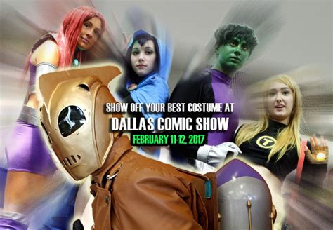 Cosplay all day at Dallas Comic Show this February – you could win cool ...