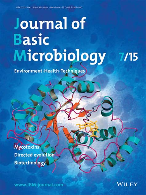 Journal of Basic Microbiology : Vol 55 , No 7