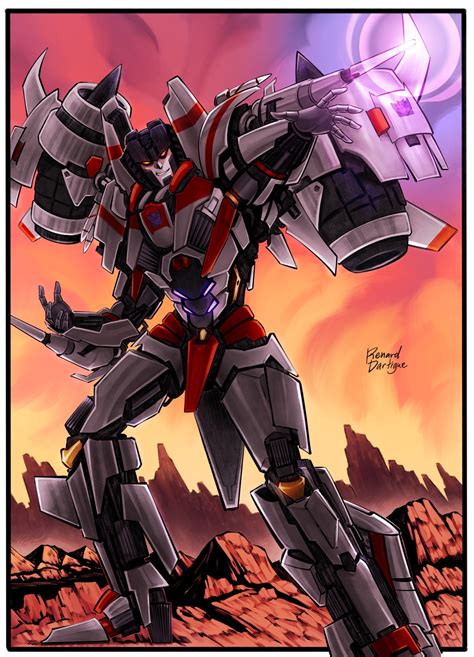 ArtStation - Starscream (Transformers vs Terminator)