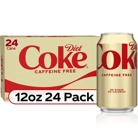 Diet Coke Caffeine Free 12oz Cans (Pack of 24) - Walmart.com