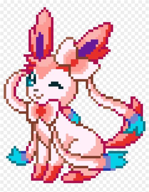 Sylveon - Sylveon Pixel Art Png, Transparent Png - 960x1200(#1154691) - PngFind