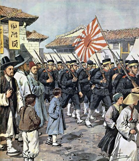 Arrival Of Japanese Troops In … | 조선말기(1863~1910)~일제강점기(1910~1945.8.15 ...