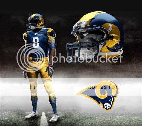 Possible New uniforms for the Los Angeles Rams