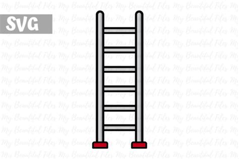 Firefighter - Ladder Icon Graphic by MyBeautifulFiles · Creative Fabrica