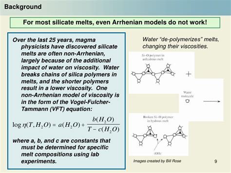 Magma viscosity