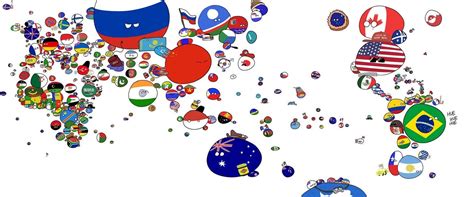 POLANDBALL WORLD MAP | Map, World map, World