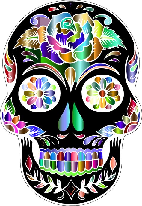 Calavera Skull Silhouette Clip art - skulls png download - 1608*2326 ...