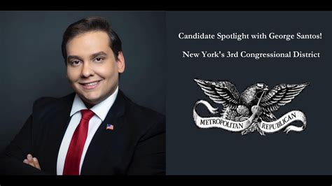 Candidate Spotlight with George Santos! (NY-3 CD) - YouTube