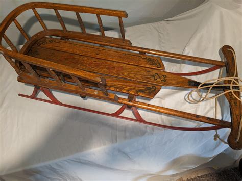 Fleetwing Antique Sled #200, anybody know the history and value of this? : Antiques