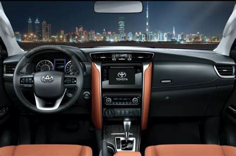 MY2017 Toyota Fortuner interior press image