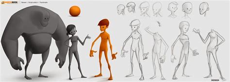 Animation mentor, Concept art character, Character design