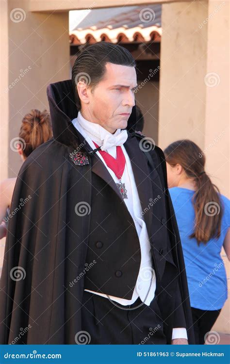 Count Dracula At Universal Studios Hollywood Editorial Stock Photo ...