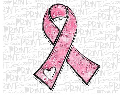 Awareness Pink ribbon clipart breast cancer awareness png | Etsy